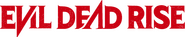 Logo of Evil Dead Rise image size 4317x858