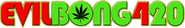 Logo of Evil Bong 420 image size 588x88