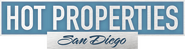 Logo of Hot Properties: San Diego image size 1713x454