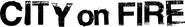 Logo of City on Fire image size 4550x673