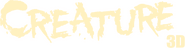 Logo of Creature 3D image size 580x152