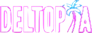 Logo of Deltopia image size 585x211