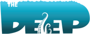 Logo of The Deep image size 1277x485