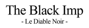 Logo of The Black Imp image size 806x253