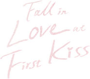 Logo of Fall in Love at First Kiss image size 606x535