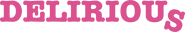 Logo of Delirious image size 1641x286
