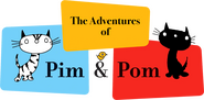 Logo of The Adventures of Pim & Pom image size 1917x943