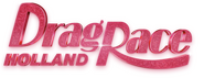Logo of Drag Race Holland image size 1193x455