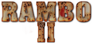 Logo of Rambo: First Blood Part II image size 1480x678