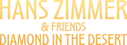 Logo of Hans Zimmer & Friends: Diamond in the Desert image size 550x197