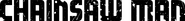 Logo of Chainsaw Man image size 4319x481