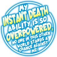 Logo of My Instant Death Ability Is Overpowered image size 310x310