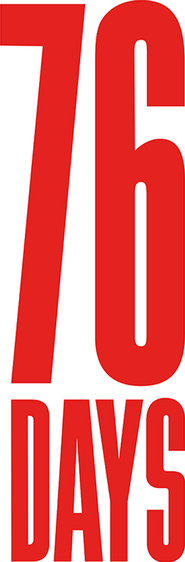 Logo of 76 Days image size 392x1191