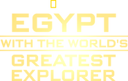 Logo of Egypt With The World's Greatest Explorer image size 3426x2160
