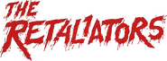 Logo of The Retaliators image size 2512x929