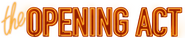 Logo of The Opening Act image size 4304x888