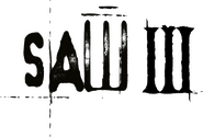 Logo of Saw III image size 1192x806