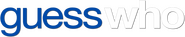 Logo of Guess Who image size 784x156