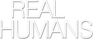 Logo of Real Humans image size 708x298