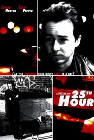 Poster of 25th Hour image size 1476x2197