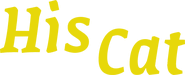 Logo of His Cat image size 1836x746