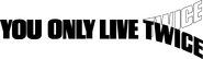 Logo of You Only Live Twice image size 1293x376