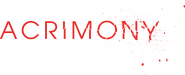 Logo of Acrimony image size 3158x1283