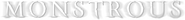 Logo of Monstrous image size 745x79