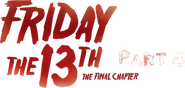 Logo of Friday the 13th: The Final Chapter image size 1129x538