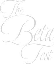 Logo of The Beta Test image size 982x1151