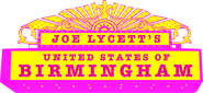 Logo of Joe Lycett’s United States of Birmingham image size 1783x818
