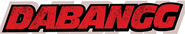 Logo of Dabangg image size 1266x232