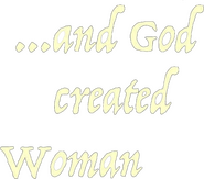 Logo of ...And God Created Woman image size 775x681