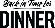 Logo of Back in Time for Dinner image size 735x379