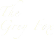 Logo of The Grey Fox image size 787x562