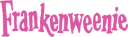 Logo of Frankenweenie image size 1327x390