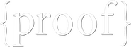 Logo of Proof image size 784x284