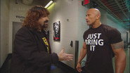The Rock vs. Mick Foley
