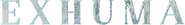 Logo of Exhuma image size 1897x259