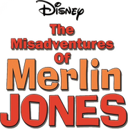 Logo of The Misadventures of Merlin Jones image size 707x714