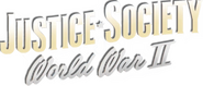 Logo of Justice Society: World War II image size 682x290