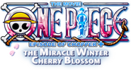 Logo of One Piece: Episode of Chopper Plus: Bloom in the Winter, Miracle Cherry Blossom image size 569x306