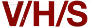 Logo of V/H/S image size 1179x365