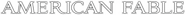 Logo of American Fable image size 1200x97