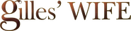 Logo of Gilles' Wife image size 1072x261