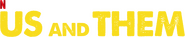 Logo of Us and Them image size 1276x254