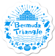 Logo of Bermuda Triangle ~ Colorful Pastorale image size 297x298