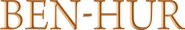 Logo of Ben-Hur image size 3413x553