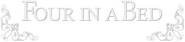 Logo of Four in a Bed image size 1324x303