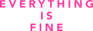 Logo of Everything Is Fine image size 3789x1300